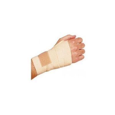 Medilast muñequera velcro blanca T-S 1 ud Medilast muñequera velcro blanca T-S 1 ud