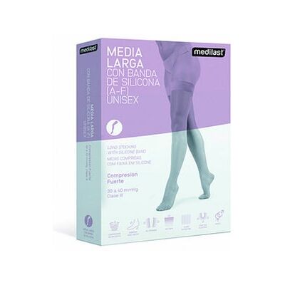 Medilast Media 602 con Puntera Beige Gde 1 par Medilast Media 602 con Puntera Beige Gde 1 par