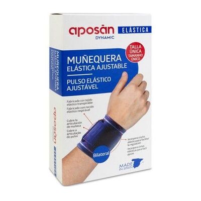 APOSAN Muñequera Elástica Ajustable Talla Única APOSAN Muñequera Elástica Ajustable Talla Única