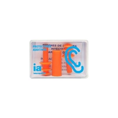 INTERAPOTHEK Tapones Oídos Silicona Inyectada Adultos 2 uds INTERAPOTHEK Tapones Oídos Silicona Inyectada Adultos 2 uds