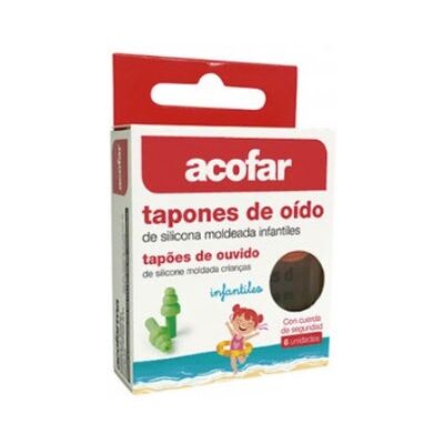 ACOFAR ma Tapones Oído Silicona Moldeable 6uds ACOFAR ma Tapones Oído Silicona Moldeable 6uds