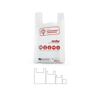 ACOFAR ma Bolsa Biodegradable Composta 40 X50 cm 200 uds ACOFAR ma Bolsa Biodegradable Composta 40 X50 cm 200 uds