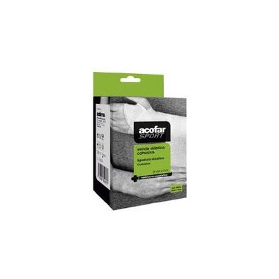 ACOFARSPORT Acofar Venda Elástica Cohesiva 8 cmx4 M ACOFARSPORT Acofar Venda Elástica Cohesiva 8 cmx4 M