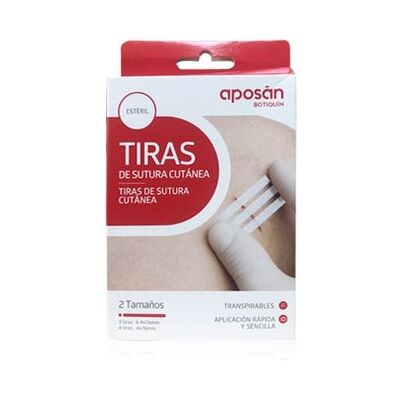 APOSAN - Tiras de Sutura Cutánea - Suture strips APOSAN - Tiras de Sutura Cutánea - Suture strips