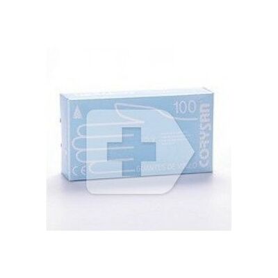 Corysan Guantes vinilo T pequeña 100 uds Corysan Guantes vinilo T pequeña 100 uds