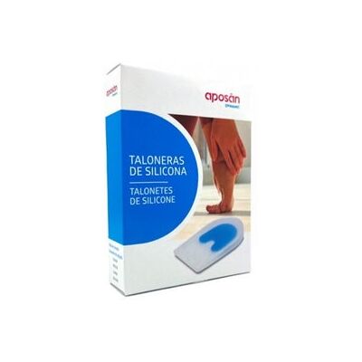 APOSAN Talonera Silicona Talla S 1 Par APOSAN Talonera Silicona Talla S 1 Par