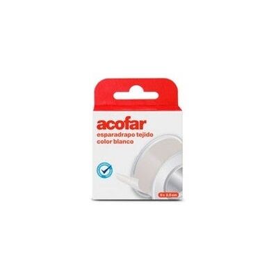 Cinta médica Acofar Blanco 5x2,5cm - Botiquín Cinta médica Acofar Blanco 5x2,5cm - Botiquín