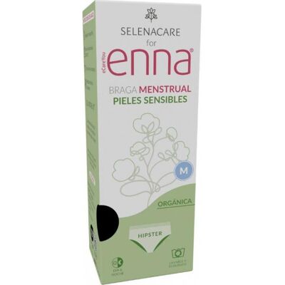 Enna Braga Menstrual Hipster Orgánica Negro Talla M 1 ud Enna Braga Menstrual Hipster Orgánica Negro Talla M 1 ud