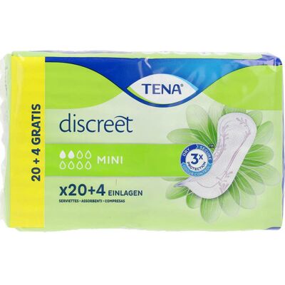 TENA Lady Discreet Compresa Incontinencia Mini 24 uds TENA Lady Discreet Compresa Incontinencia Mini 24 uds