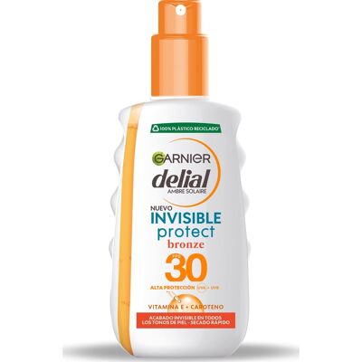 Garnier Delial SPF30 Spray Protector Transparente Garnier Delial SPF30 Spray Protector Transparente