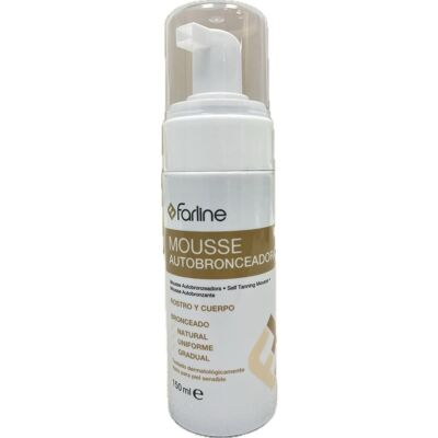 Farline Mousse Autobronzeadora Rosto e Corpo 150ml Farline Mousse Autobronzeadora Rosto e Corpo 150ml