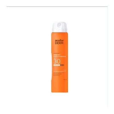 Acofarderm Spray Transparente Spf30 200 ml Acofarderm Spray Transparente Spf30 200 ml