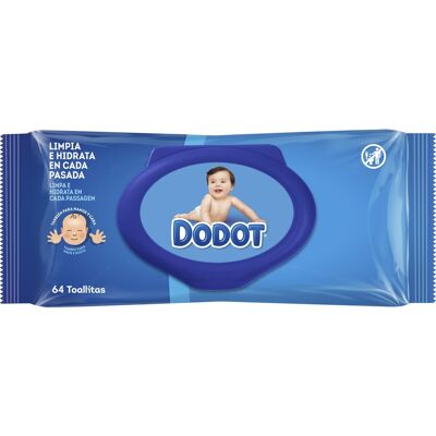 dodot Azul toallitas humedas bebé 64uds dodot Azul toallitas humedas bebé 64uds