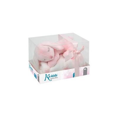 Kiokids Set Manta + Peluche Rosa Kiokids Set Manta + Peluche Rosa