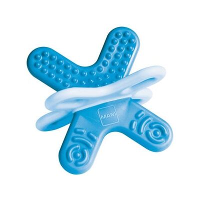 MAM Mordedor Mini Bite & Relax Fase 2 +4M Azul 1ud MAM Mordedor Mini Bite & Relax Fase 2 +4M Azul 1ud