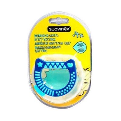 Suavinex Mordedor Gato Silicona +4m 1 ud + Caja Higiénica Suavinex Mordedor Gato Silicona +4m 1 ud + Caja Higiénica