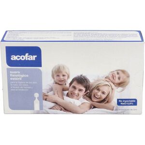 ACOFAR Suero Fisiológico Estéril 30x5ml ACOFAR Suero Fisiológico Estéril 30x5ml
