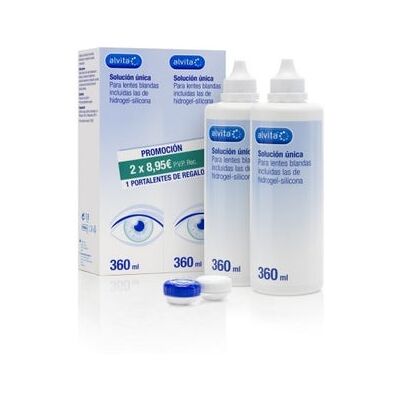 Alvita Solucion Unica 2 X60 ml Alvita Solucion Unica 2 X60 ml
