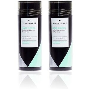 VIDALFORCE Pack Fibra Queratina Varios Colores 2x30g VIDALFORCE Pack Fibra Queratina Varios Colores 2x30g