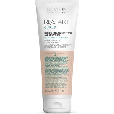 Acondicionador Nutritivo Revlon Re-Start Curls - 200ml Acondicionador Nutritivo Revlon Re-Start Curls - 200ml