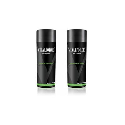 VIDALFORCE Pack Fibra Capilar 2x27,5g - Hair Fiber Pack VIDALFORCE Pack Fibra Capilar 2x27,5g - Hair Fiber Pack