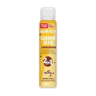 Agrado Champú Seco y Acondicionador 2 en 1 Milky 200 ml Agrado Champú Seco y Acondicionador 2 en 1 Milky 200 ml