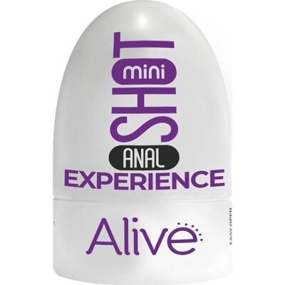 Alive Mini Shot Experiencia Anal - Masturbador Alive Mini Shot Experiencia Anal - Masturbador