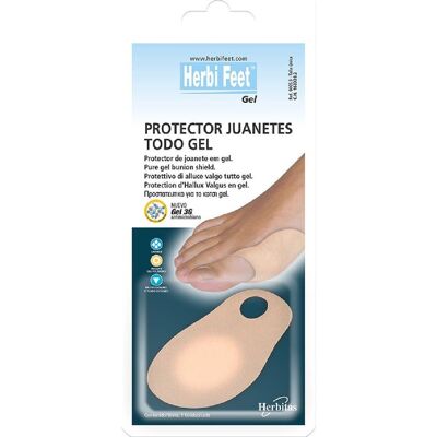 Herbifeet Herbi Feet protector juanetes todo gel 1 ud Herbifeet Herbi Feet protector juanetes todo gel 1 ud