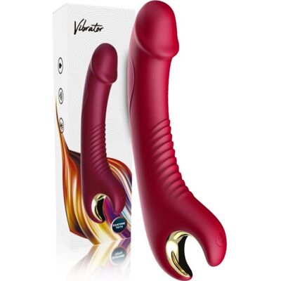 Armony Prince Dildo Vibrador Rotador Rojo 1 ud Armony Prince Dildo Vibrador Rotador Rojo 1 ud