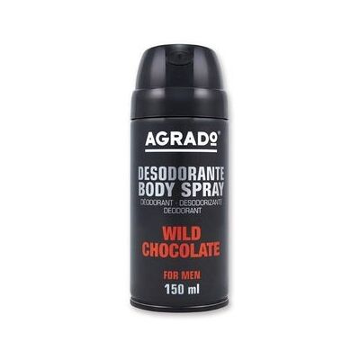 Agrado Desodorante Spray Wild Chocolate Hombre 150 ml Agrado Desodorante Spray Wild Chocolate Hombre 150 ml