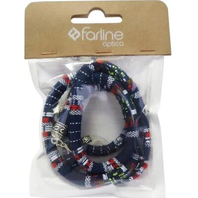 Farline Cordão Óculos Étnico Azul Marinho Redondo 1 Unidade Farline Cordão Óculos Étnico Azul Marinho Redondo 1 Unidade