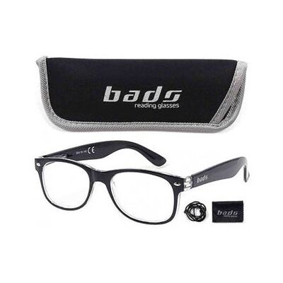 BADS gafas Estuche Plano Negro +3.00 1 ud BADS gafas Estuche Plano Negro +3.00 1 ud