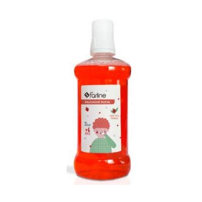 Farline Junior Enjuague Bucal Infantil Fresa 500ml Farline Junior Enjuague Bucal Infantil Fresa 500ml