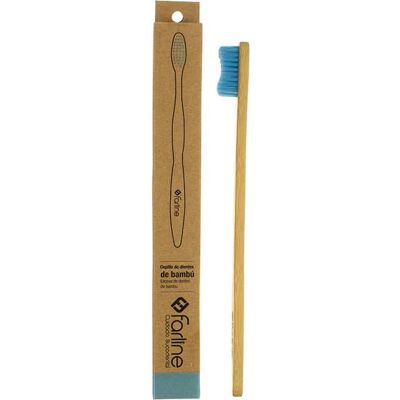 Cepillo De Dientes De Bambú Farline Azul - Ecológico Y Natural Cepillo De Dientes De Bambú Farline Azul - Ecológico Y Natural