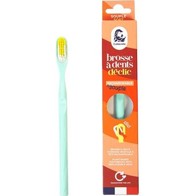 Lamazuna Cepillo de Dientes Soft Water Green 1 ud Lamazuna Cepillo de Dientes Soft Water Green 1 ud