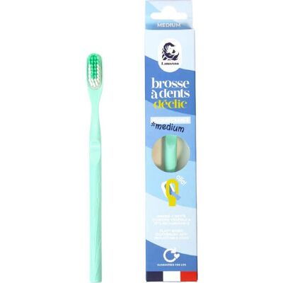 Lamazuna Cepillo de Dientes Medium Water Green 1 ud Lamazuna Cepillo de Dientes Medium Water Green 1 ud
