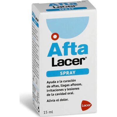 Spray Aftalacer Lacer 15ml - Alivio rápido para molestias bucales Spray Aftalacer Lacer 15ml - Alivio rápido para molestias bucales