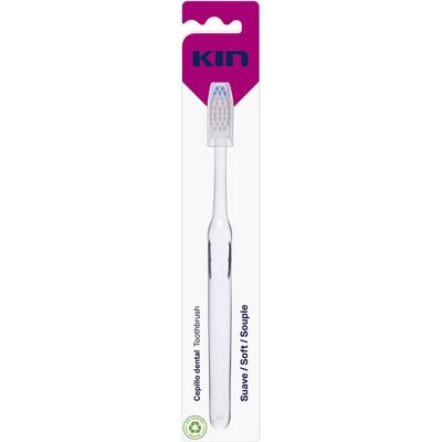 Kin cepillo dental adulto suave 1 ud Kin cepillo dental adulto suave 1 ud