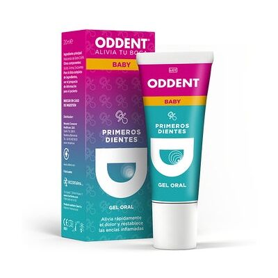 Gel Oral Oddent Primeros Dientes - Alivio Calmante 20ml Gel Oral Oddent Primeros Dientes - Alivio Calmante 20ml