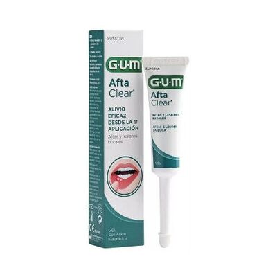 Gum Afta Clear Gel 10ml - Calma úlceras bucales - Cuidado bucal Gum Afta Clear Gel 10ml - Calma úlceras bucales - Cuidado bucal