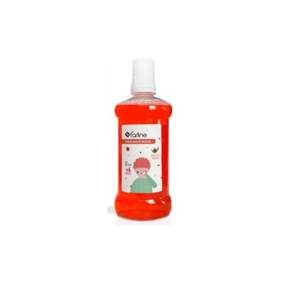 Farline Junior Enjuague Bucal Infantil Fresa 500ml Farline Junior Enjuague Bucal Infantil Fresa 500ml
