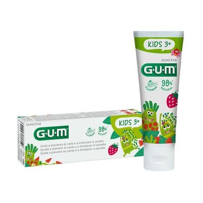 Gum Kids Gel Dentífrico 3+ años 50 ml Gum Kids Gel Dentífrico 3+ años 50 ml