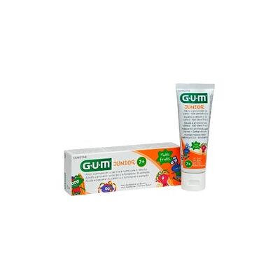 Gum Junior Pack Escuela Pasta Dental +7 Años Tutifruti Gum Junior Pack Escuela Pasta Dental +7 Años Tutifruti