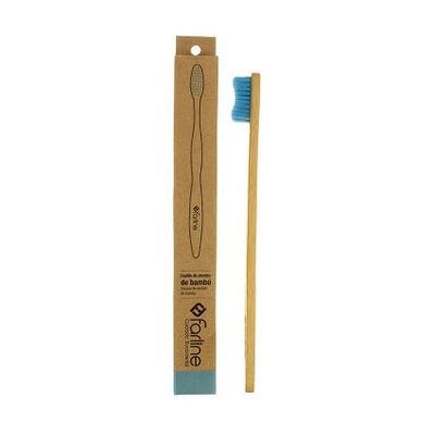 Cepillo De Dientes De Bambú Farline Azul - Ecológico Y Natural Cepillo De Dientes De Bambú Farline Azul - Ecológico Y Natural