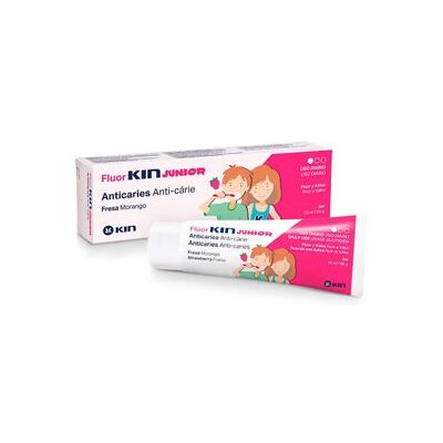 Kin Fluor- Junior dentífrico sabor fresa 75 ml Kin Fluor- Junior dentífrico sabor fresa 75 ml