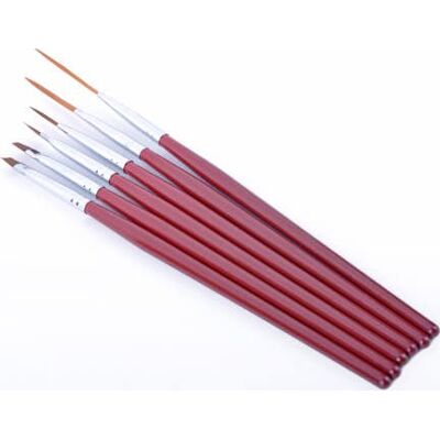 BIFULL Kit Stella Pinceles Decorar Uñas 6 uds BIFULL Kit Stella Pinceles Decorar Uñas 6 uds