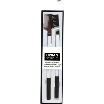Cala White Eyebrow Brush Duo Cala White Eyebrow Brush Duo
