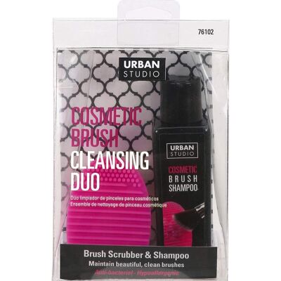 Cala Urban Studio Duo Limpiador Brocha Maquillaje 2 uds Cala Urban Studio Duo Limpiador Brocha Maquillaje 2 uds