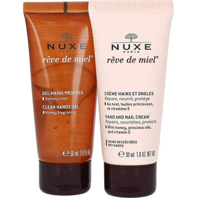 Nuxe Honey Reve Dúo Gel y Crema de Manos - Juego de Cuidado de Manos Nuxe Honey Reve Dúo Gel y Crema de Manos - Juego de Cuidado de Manos