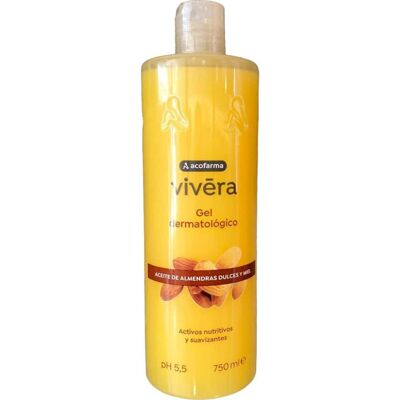 Vivera Acofar gel Aceite Almendra Miel 750 ml Vivera Acofar gel Aceite Almendra Miel 750 ml